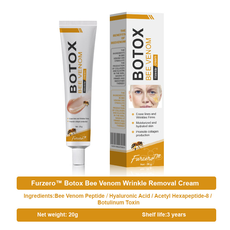 (🐝💧 Made and shipped from Canada👨⚕️) Furzero™ Botox Bee Venom Wrinkle Removal Cream- LAST DAY 70% OFF