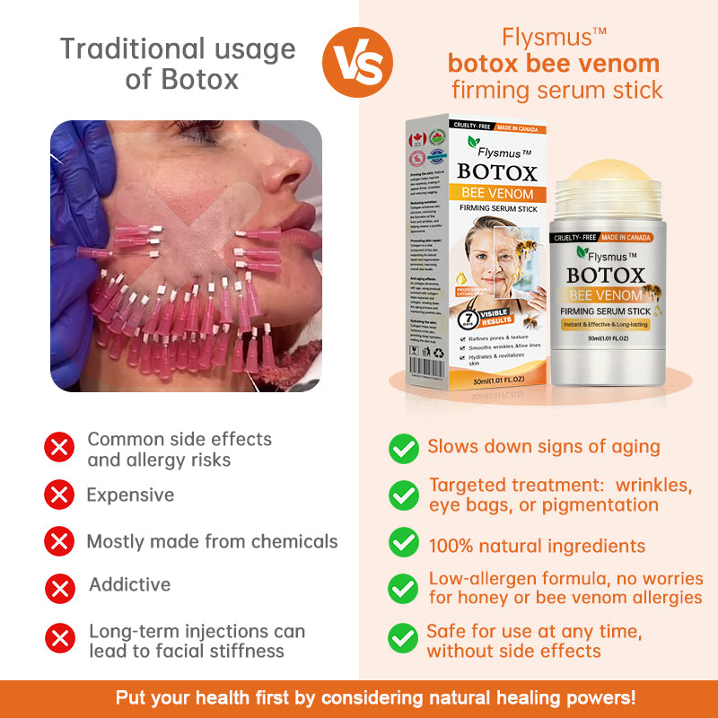 (🙏🌿Made and Shipped from Canada👨‍⚕️)✨Flysmus™ Botox Bee Venom Firming Serum Stick🔥LAST DAY 70% OFF