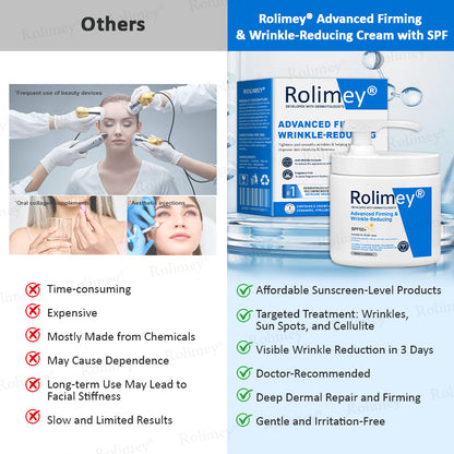 ✨✨💧(Made and Shipped from Canada)✨Rolimey® Advanced Firming & Wrinkle-Reducing Cream (with SPF 50+)✨LAST DAY 60% OFF
