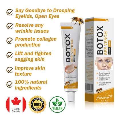 (🐝💧 Made and shipped from Canada👨‍⚕️) Furzero™ Botox Bee Venom Wrinkle Removal Cream- LAST DAY 70% OFF