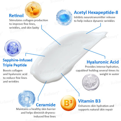 ✨✨💧(Made and Shipped from Canada)✨Rolimey® Advanced Firming & Wrinkle-Reducing Cream (with SPF 50+)✨LAST DAY 60% OFF