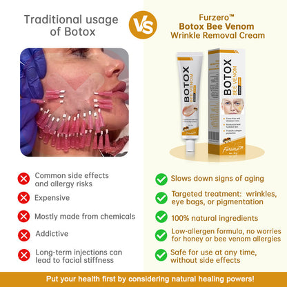 (🐝💧 Made and shipped from Canada👨‍⚕️) Furzero™ Botox Bee Venom Wrinkle Removal Cream- LAST DAY 70% OFF