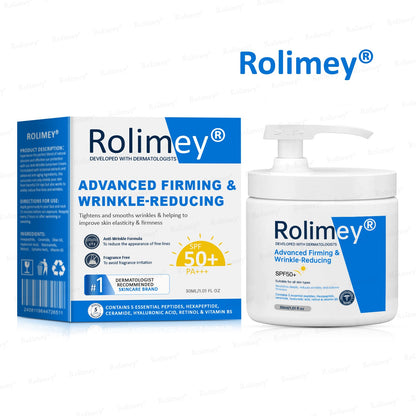 ✨✨💧(Made and Shipped from Canada)✨Rolimey® Advanced Firming & Wrinkle-Reducing Cream (with SPF 50+)✨LAST DAY 60% OFF